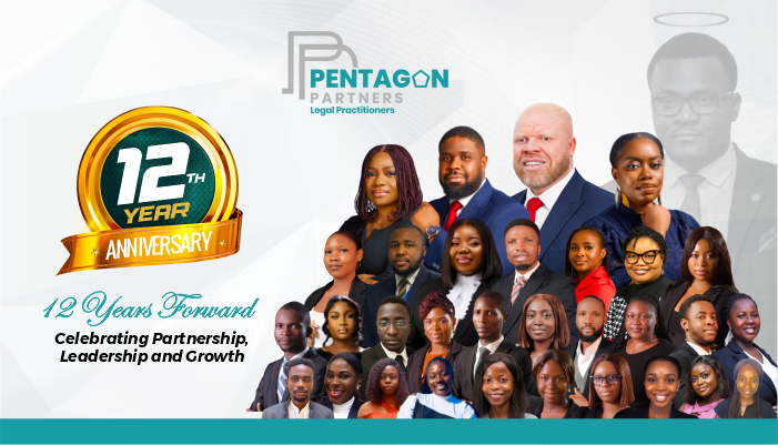 Pentagon Partners Legal Practitioners at Age Twelve (12)